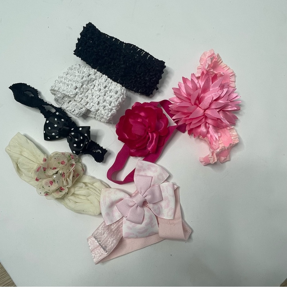 Baby hairbows headbands